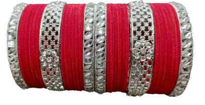 MAMTA'S CREATION Metal, Alloy Cubic Zirconia Bangle Set(Pack of 30)