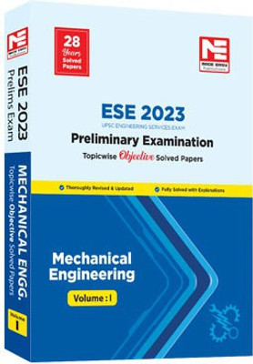 SE 2023: Preliminary Exam: Mechanical Engineering Vol-1 (16th Edition | 28 Years Solved Papers)(Paperback, MADE EASY Editorial Board)