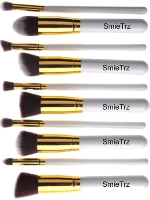 SMIETRZ Makeup Brushes Set Tool Pro Foundation Blending Blush Eyeliner Face Powder Brush(Pack of 10)