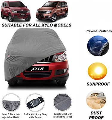 Trac Car Cover For Mahindra Xylo (With Mirror Pockets)(Grey, For 2016, 2021 Models)