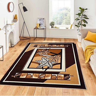 R CARPETS Multicolor Acrylic Carpet(7 ft,  X 10 ft, Rectangle)