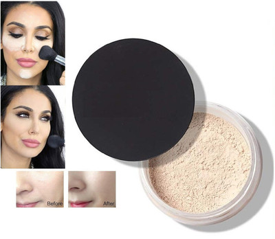 Herrlich Smooth Finish Concealer Setting Powder Compact(LIGHT, 30 g)