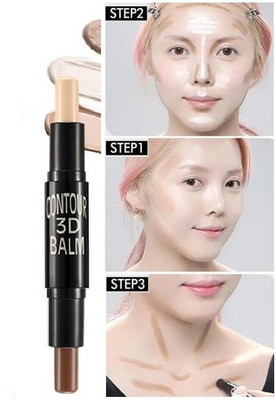 Latixmat SUPER 3D CONTOUR CONCEALER HIGHLIGHTER STICK Concealer(MULTI COLOR, 6.2 g)