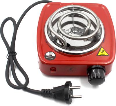 VIOVI Red (220V-500W) Electric Mini Coil Heater I Hookah Coal Lighter I Stove Burner Electric Cooking Heater