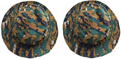 COMMANDOZZ Army Military Camouflage Cap Hat(Multicolor, Pack of 1)