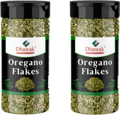 Dhawak Combo of Dried Oregano Flakes 150 Grams Each [Jar Pack](300 g)