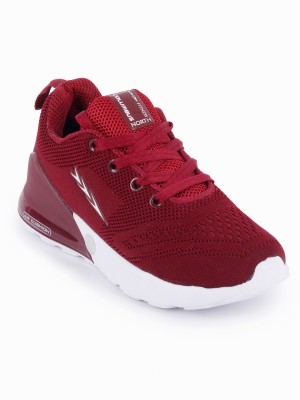 COLUMBUS Boys & Girls Lace Running Shoes(Red)
