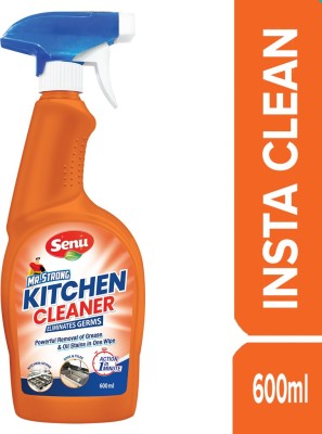 Senu Mr Strong Kitchen Cleaner 600ml | Powerful Degreaser | One Minute Wipe | Quick | Kitchen Cleaner(600 ml)