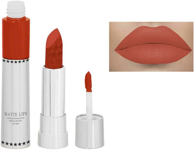 YAWI LONG LASTING MATTE 2 IN 1 LIQUID AND CRYOAN LIPSTICK(ROUGE, 8 g)