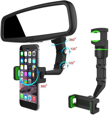 TECHGEAR Car Mobile Holder for Clip(Black)