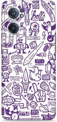 SkinoMania Nord-Ce2-(5G) Mobile Skin(Multicolour Bandits)
