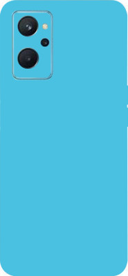 BUGGU Realme 9i Mobile Skin(Ultra Super Lightblue matte Skin With High Matte Finish.)