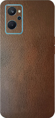 BugguSkin Realme 9i, realme 9i Mobile Skin(Ultra Super Brown Leather Skin With High Matte Finish.)