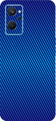 BugguSkin Realme 9i, realme 9i Mobile Skin(Ultra Super Blue Carbon Fiber Skin With High Matte Finish.)