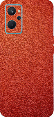 BugguSkin Realme 9i, realme 9i Mobile Skin(Ultra Super Red Leather Skin With High Matte Finish.)