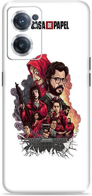 SkinoMania Nord-Ce2-(5G) Mobile Skin(Multicolour Poster-Art)