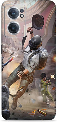 WeCre8 Skin's Oneplus Nord CE2 5G Mobile Skin(Pubg Pan Fight Multicolor Mobile Skin With Ultra Matte Finish)