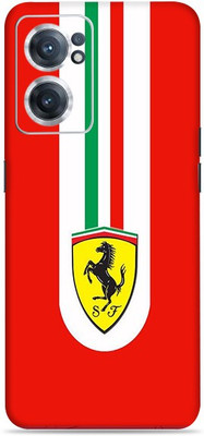 SkinoMania Nord-Ce2-(5G) Mobile Skin(Multicolour Ferrari-Sign)