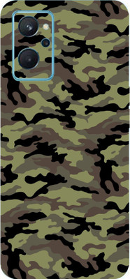BUGGU Realme 9i Mobile Skin(Ultra Super Camo Green Skin With High Matte Finish.)
