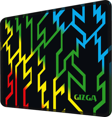 Gizga Essentials Gaming Mouse Pad for Computer Laptop| Anti-Slip Rubber Base 290X240X2mm(G-MP6-M) Mousepad(Multicolor)