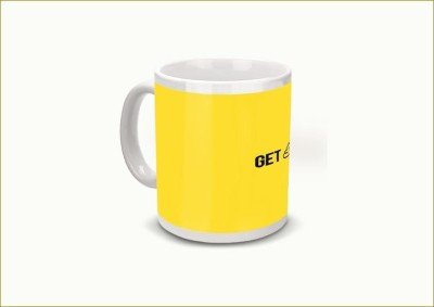 Laxmi Creatives Get done Ceramic Coffee Mug(400 ml)