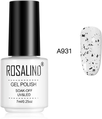 ROSALIND Eggshell Gel Polish UV LED Nail Polish Nail Manicure Long Lasting Nail Art Tools A931