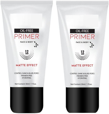 GFSU Face & Body Primer Matte Finish Oil Free  Primer  - 60 ml(TRANSPARENT)