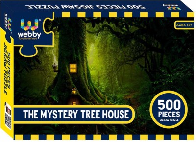 Lattice The Mystery Tree House Jigsaw Puzzle, 500 Pieces(500 Pieces)