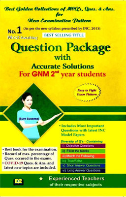 Question Package For GNM 2nd (Second) Year Students Ques. & Ans. By Experienced Teachers Hindi English Mix 4e Ed. 2021(Paperback, Hindi, Experienced Teachers)