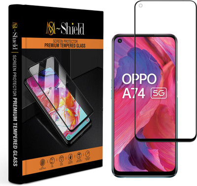 MS-Shield Edge To Edge Screen Guard for OPPO A74 5G(Pack of 1)