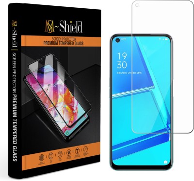 MS-Shield Edge To Edge Tempered Glass for OPPO A52(Pack of 1)