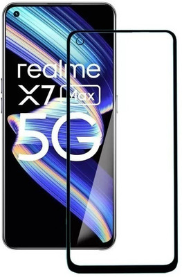 Blue Labs Edge To Edge Tempered Glass for Realme X7 Max, Realme X7 Max 5G(Pack of 1)