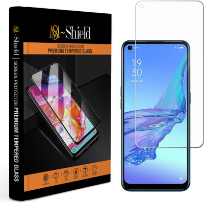 MS-Shield Edge To Edge Tempered Glass for OPPO A53(Pack of 1)