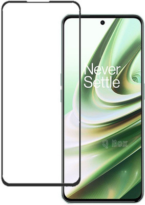 Q Box Edge To Edge Tempered Glass for Oneplus 10R(Pack of 1)