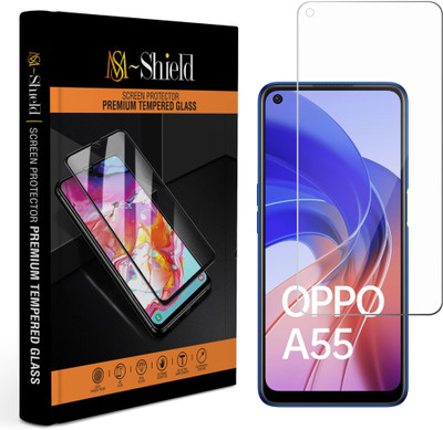 MS-Shield Tempered Glass Guard for OPPO A55(Pack of 1)