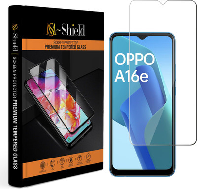 MS-Shield Tempered Glass Guard for OPPO A16K(Pack of 1)
