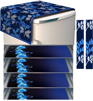 NAVRUDRA Fridge Mat(Width: 17 cm, Blue)