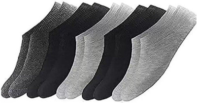 FATON Men Solid Low Cut(Pack of 4)