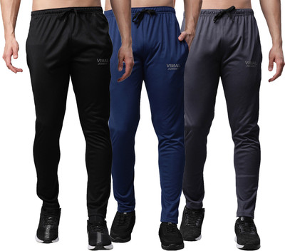 MACK JONNEY Solid Men Multicolor Track Pants