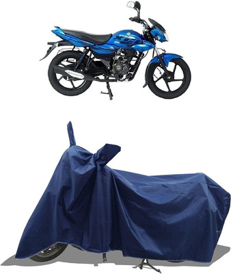 KEDIT Two Wheeler Cover for Bajaj(XCD 125cc, Blue)