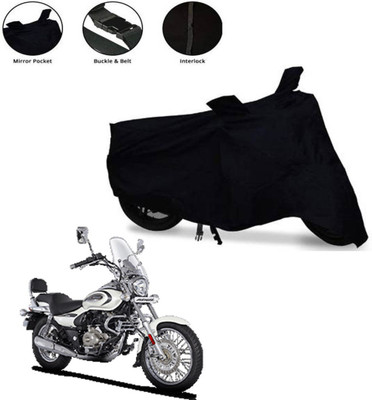 AUTOCAD Waterproof Two Wheeler Cover for Bajaj(Avenger 220 DTS-i, Black)