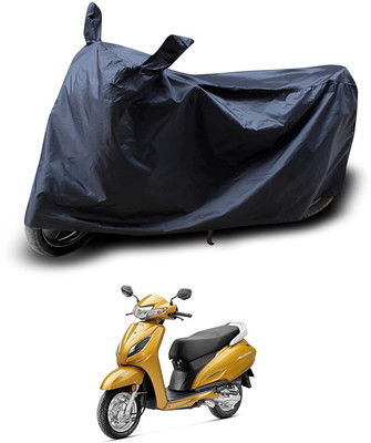 KEDIT Two Wheeler Cover for Honda(Activa 6G, Black)