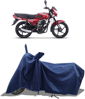 KEDIT Two Wheeler Cover for Bajaj(CT100, Blue)