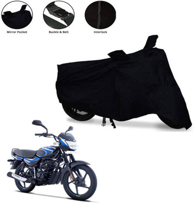 AUTOCAD Waterproof Two Wheeler Cover for Bajaj(CT100, Black)