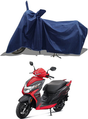 KEDIT Two Wheeler Cover for Honda(Dio, Blue)