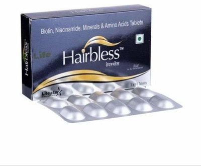 Hairbless TABLET (PACK OF 30 TAB.)(30 Tablets)