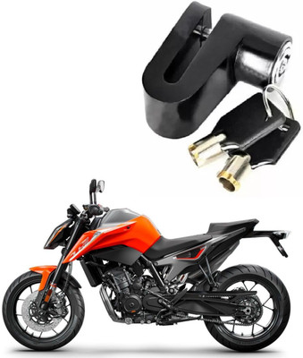 Jetnix Motorcycle Lock Security Bicycle Motorbike Disc Brake Lock Protection DISC Lock Heavy Steel Disc Break Security Lock Disc Lock For KTM DUKE 790 Disc Lock(Black)