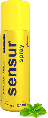 Sensur Ayurvedic Fast Pain Relief Spray - 100ml + 7ml (Pack of 1 x 107ml) Spray(107 ml)
