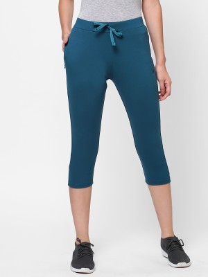 SWEET DREAMS F-LAC-1177 Women Blue Capri