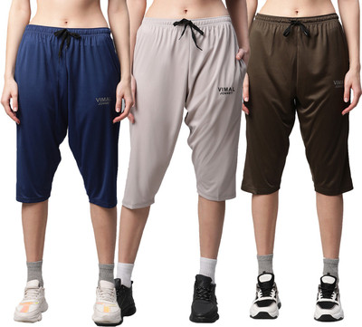 MACK JONNEY Women Multicolor Capri